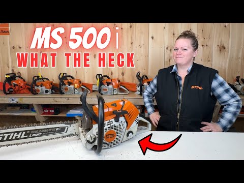 Starting Problems:  Stihl MS500i Fuel Injected Chainsaw Diagnostics