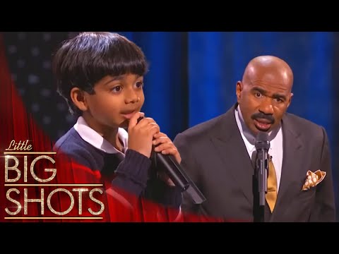 Akash vs. Steve Harvey: The Ultimate Spelling Showdown! | Little Big Shots