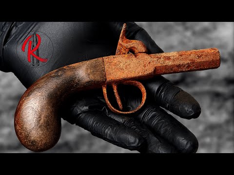old gun restoration - rusty gun restoration