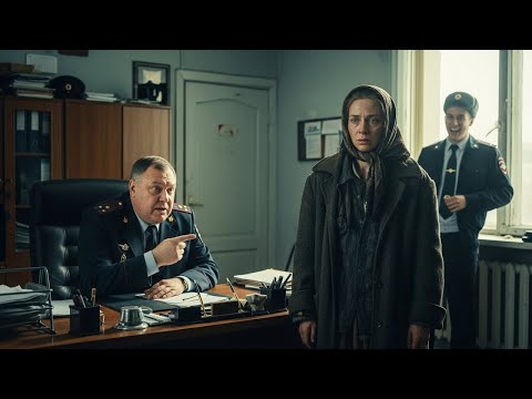 Старуха в рванье  - унижение в участке - сняла платок и весь отдел замер от страха.