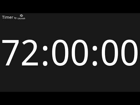72 Hour Countdown Timer