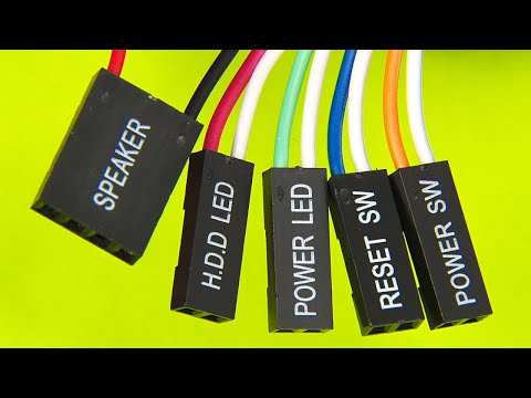 Explaining PC Front Panel Connectors