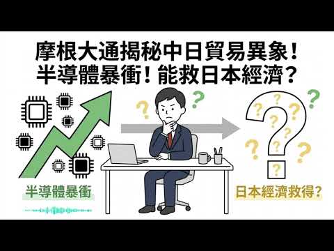 【日本對華半導體爆發三位數增長】中日貿易異象！半導體設備爆發能救日本 5.9% 的汽車跌幅嗎？