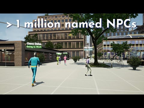 How I Simulate Over a Million Persistent NPCs For My Procedural City