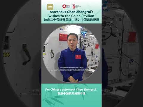 From Space with Love: Shenzhou-20 crew wishes China success at Expo 2025