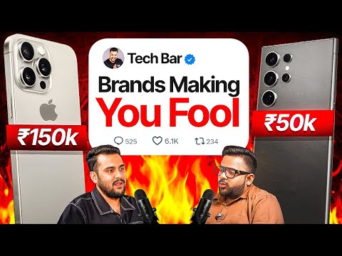 Brands Are Cheating You: iPhone vs Android, Refurbished Phones, YouTuber Earning & Hacking @TechBar 