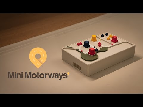 recreating Mini Motorways as a functional 3D printed map