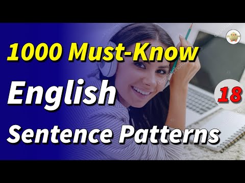 1000 English Universal Sentence Patterns, English listening and speaking exercises, English Thinking