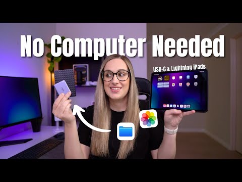 iPad Storage Full? Transfer Files to an External Drive