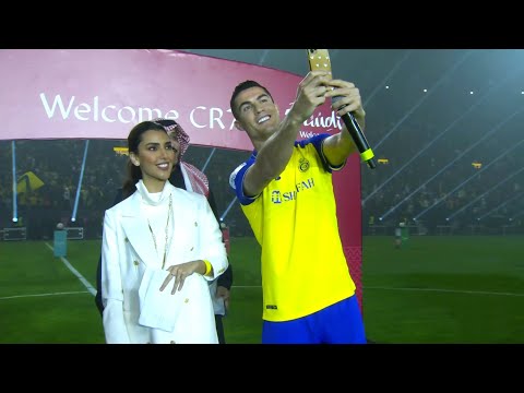 Ronaldo First Day at Al Nassr!