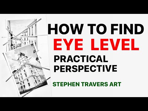 How to Find Eye Level Practical Perspective