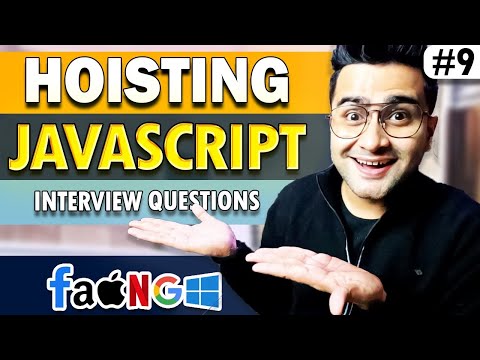 Hoisting in JavaScript | Function Hoisting ?  Frontend Interview Series🔥 Episode 9