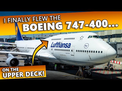 So I Flew on Lufthansa's Boeing 747-400...