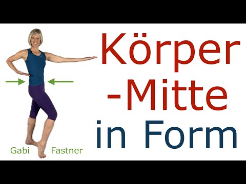 ♦️18 min. Körpermitte in Form | Bauch flach und straff, Rücken gestärkt | ohne Geräte, im Stehen