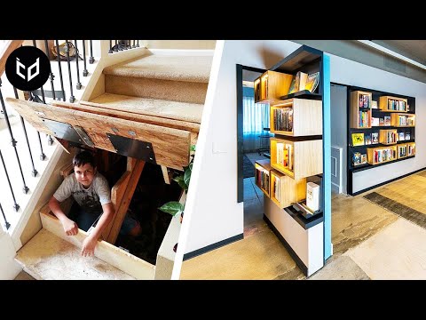 INCREDIBLY INGENIOUS Hidden Rooms and Secret Furniture Best Of All TIME