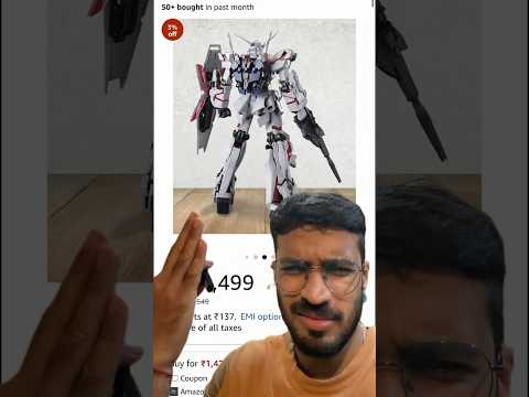 i bought a bootleg!  #craftingchannel #gundam #gunpla