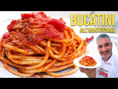 How to Make BUCATINI all'AMATRICIANA Like a Roman