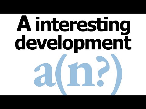 Do you say 'AN article' or 'A article'?