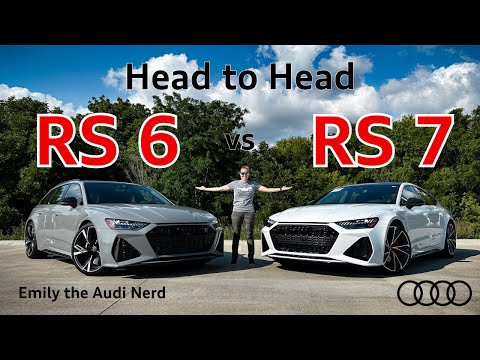 Audi RS6 Avant vs Audi RS7 Sportback: Head to Head