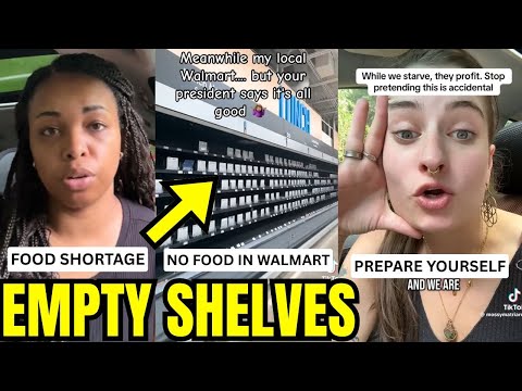 Americans Are PANICKING From FOOD SHORTAGES After Tariffs In 2025