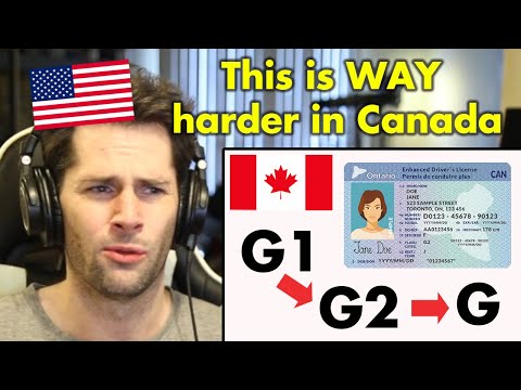 American Reacts to Getting a Driver's Licence in Canada