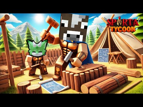 МИ СТАЛИ СПРАВЖНІМИ СПАРТАНЦЯМИ І ПРАВИМО ГРЕЦІЄЮ! РОБЛОКС УКРАЇНСЬКОЮ! @dimich_roblox