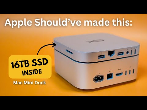 Apple Should’ve Made This: 16TB Thunderbolt 5 Dock for Mac Mini