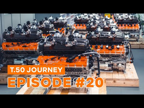 T.50 VLOG | EPISODE #20 | COSWORTH GMA V12 PRODUCTION