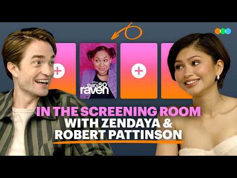 In the Screening Room with Zendaya and Robert Pattinson (The Drama)