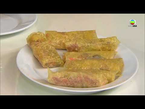 《睇片學煮餸》蒸香菇腐皮卷