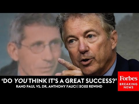 Rand Paul's Epic Confrontations With Dr. Fauci From The Past Year | 2022 Rewind