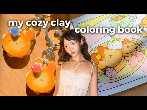 Turning My Clay Characters Into a Coloring Book  ✏️🌷Small Business Diaries (Book-Making Process)