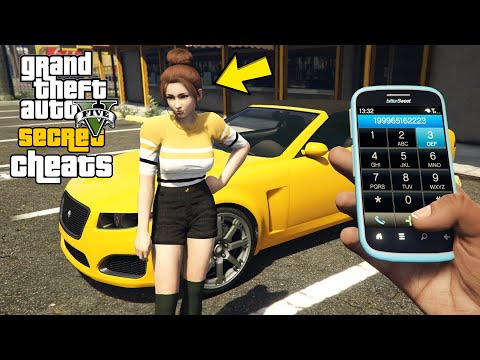 GTA 5 - Secret Phone Cheats! (PC, PS4, Xbox One, PS3 &amp; Xbox 360)
