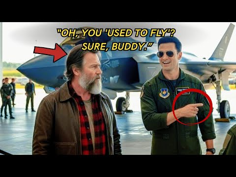 A Captain Mocked the Homeless Veteran: “Fly It” — Seconds Later, F-35 Pilots Saluted Him