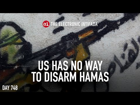 US has no way to disarm Hamas, with Ali Abunimah