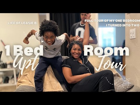Living In A One Bedroom with  Kids? (Here's How I Made it Work ! Detailed  Tour)