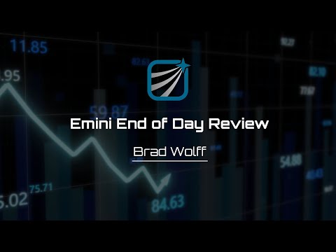Emini End of Day Review - Thursday, January 23, 2025 - Brad Wolff