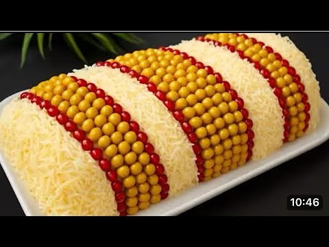 КОРОЛЕВСКИЙ САЛАТ! "ГОСТИ В ШОКЕ ИЗ ЧЕГО ЖЕ ОН" А ВКУСНЫЙ КАКОЙ! ВЕК ЖИВИ ВЕК УЧИСЬ! 