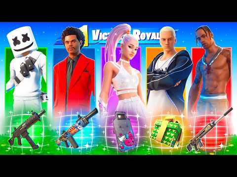 The *RANDOM* MUSIC ICON BOSS Challenge in Fortnite!