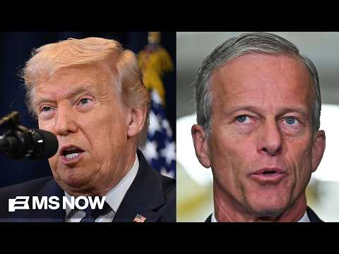 Sen. Thune pushes back on Trump's filibuster demands