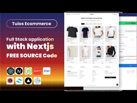 Build a Modern Ecommerce Website with Next.js 15, TailwindCSS, Stripe, & Sanity | Full Tutorial 2025
