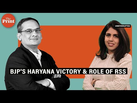 Why Haryana results are a post-Modi victory for BJP,& what was RSS' role--Yashwant Deshmukh explains