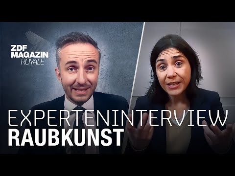Koloniale Raubkunst - Prof. Dr. Bénédicte Savoy im Interview | ZDF Magazin Royale