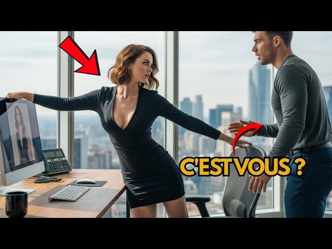 En réparant l’ordinateur de la PDG, le père célibataire entend : « Suis-je jolie