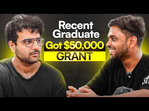 $50,000 grant at the age of 23? How