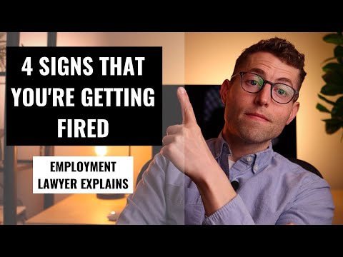 4 Signs That You're About To Be Fired