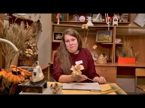 "Игры узоров" - учимся соломоплетению (Бийское телевидение)