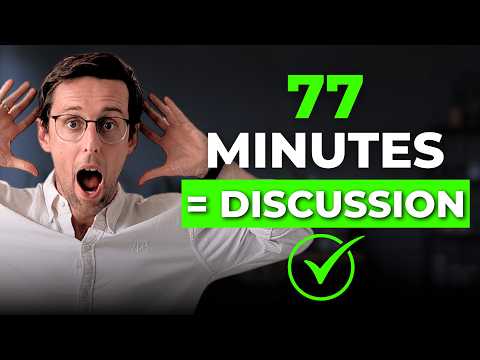 Discussion for a Q1 research paper in 77 minutes (no AI used)