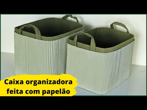 DIY | HOW TO MAKE AN ORGANIZING BOX WITH CARDBOARD | IDEA 11
