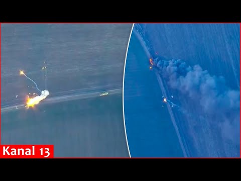 Ukraine launches drone strike on a convoy of Russian S-400 air defence system in Belgorod